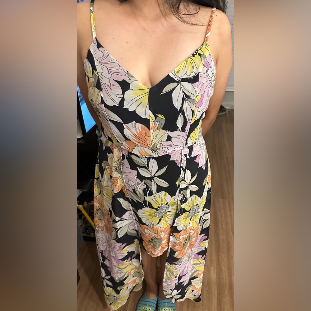 Guess Floral Cut Dress with Shorts
